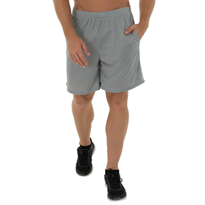 Pantalones cortos deportivos de alta calidad para hombre, pantalones cortos de malla de cintura media, bolsillo de entrenamiento de gimnasio personalizado para baloncesto, pantalones cortos de poliéster para hombre - Product Image 1