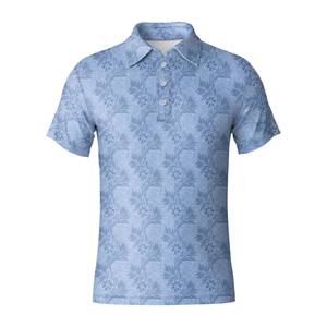 Polo de Golf de Lujo con Estampado para Hombre, Tela Ligera, Cómodo, Manga Corta, Polo Deportivo para Golf, Marca de Ropa - Product Image 5