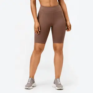 <b>Sweat</b> wicking Quick-drying Breathable 74% Polyester 26% Elastane Deep Taupe Epic Bike <b>Shorts</b> - Product Image 1