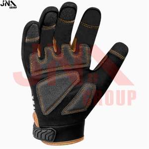 Fabriqué au Pakistan pas cher prix Tpr Impact gants cuir caoutchouc confortable Tpr Impact gants - Product Image 5