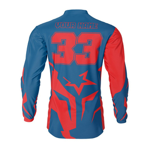 Personalizar equipo Powersports Jersey Cross Country Jersey para hombres y mujeres - Product Image 4