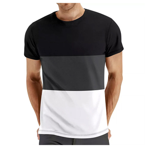 Camiseta ajustada para hombre hecha en fábrica al por mayor, camiseta personalizada de secado rápido con mejores ventas para adultos - Product Image 1