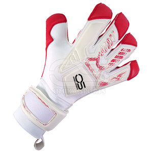 Guantes de portero de cuero profesional con ajuste seguro Extra Grip Durable Palm Latex Impermeable Opciones personalizables - Product Image 3