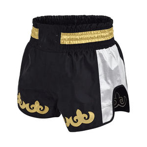 กางเกงขาสั้นซ้อมมวยแบบไทยสำหรับต่อสู้ผ้าซับลิเมชันขนาดพิเศษ - Product Image 6