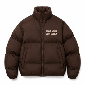 Chaqueta Acolchada con Cuello Alto y Cierre Frontal, Abrigo Grueso Aislante para Invierno, Resistente al Viento, Talla Grande, Unisex, Diseño Personalizado OEM - Product Image 2