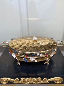 Hoa phức tạp chất lượng cao tái sử dụng nóng phục vụ món ăn thanh lịch Bộ đồ ăn cho nhà hoặc nhà hàng nhanh chóng vận chuyển - Product Image 5