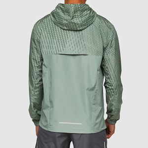 Chaquetas cortavientos Diseño impermeable personalizado Stand Collar 2025 La mejor calidad para correr Precio - Product Image 2