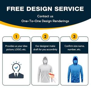 Sudadera con Capucha de Pesca de Manga Larga de Microfibra de Alta Calidad, Lisa, Protección UV, Secado Rápido, Transpirable - Product Image 6