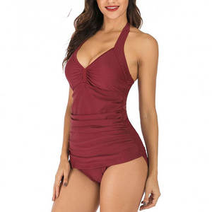 Tankinis de Dos Piezas sin Tirantes, Transpirables, de Secado Rápido, con Logotipo Frontal, Traje de Baño para Mujer para Actividades Acuáticas - Product Image 2