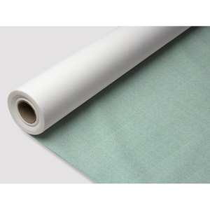 Rollo de Mantel Estampado Capri Aquamarine Blanco 1x25m Bambulux Eco B2B - Product Image 1