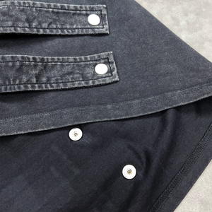 Camiseta de Hombre al por Mayor, Personalizada, 100% Algodón, Lavado Ácido Desgastado, Estilo Vintage, Lavado a la Piedra, Corte Regular, Antiarrugas, Secado Rápido, Transpirable - Product Image 5