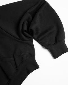 OEM/ODM 100% algodón de gran tamaño Loose Fit Heavyweight Crop Hoodie Custom Printed Logo Streetwear Hip hop Sudaderas CON CAPUCHA DE LAS MUJERES - Product Image 3