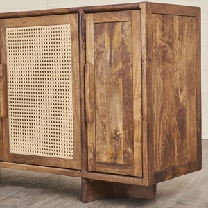 Cao cấp thiết kế sang trọng rắn xoài gỗ mía được trang bị bảng phụ, tủ bếp với đá cẩm thạch <span class=keywords><strong>Top</strong></span> & chân gỗ - Product Image 5