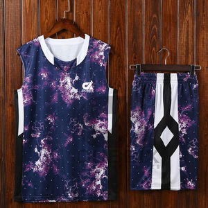 Uniforme de Baloncesto Deportivo, Talla Grande, Color Personalizado, Alta Calidad, 100% Poliéster, Secado Rápido, Transpirable, Sin Mangas, para Adultos - Product Image 1