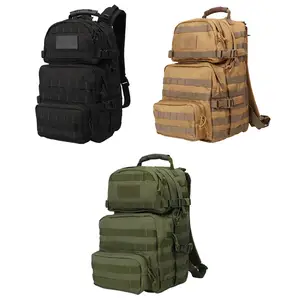 Large capacity sports outdoor mountaineering and hiking multi-functional molle tactical backpack