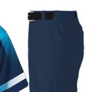 เครื่องแบบชุดกีฬาผ้าโพลีเอสเตอร์แบบมีกระดุมเสื้อเบสบอลและซอฟต์บอลสั่งทำได้ - Product Image 4