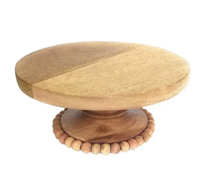 อุปกรณ์ตกแต่งเค้กทรงกลมอุปกรณ์ทำจากไม้อุปกรณ์ทำเค้กสำหรับงานเลี้ยงวันเกิด - Product Image 1