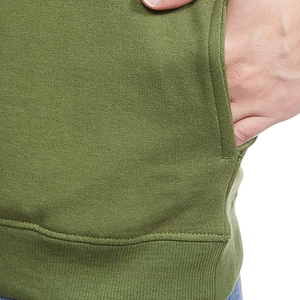 Sweat-shirt mélangé de haute qualité 100% coton pour hommes de grande taille Basics Sweatshirts à capuche d'hiver à imprimé vintage du fabricant - Product Image 4