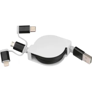 Cavo di Ricarica USB 3-in-1 Personalizzato NICO per Gadget Promozionali - Product Image 1