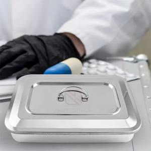 Plateaux pour instruments chirurgicaux sur mesure en acier inoxydable, plateaux médicaux, récipients dentaires, instruments de laboratoire, tailles adaptées, usage professionnel - Product Image 6