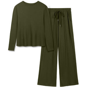 Ensemble de survêtement sport surdimensionné pour femme grande taille, décontracté d'été, col rond, deux pièces avec décoration peinte 2026 - Product Image 2