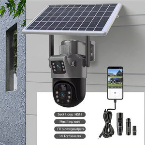 CCTV Akku WiFi V380 Dual-View Ubox 4G Solar-Kamera für Außenbereich mit KI-Bewegungsverfolgung, PIR-Erkennung, CMOS-Sensor & Speicherkarte - Product Image 5