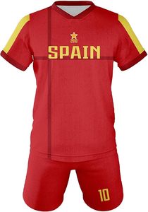 Vente en gros gratuit conception personnalisée respirant confortable sublimation maillot de football kits équipe vêtements de football personnalisés hommes uniforme de football - Product Image 6