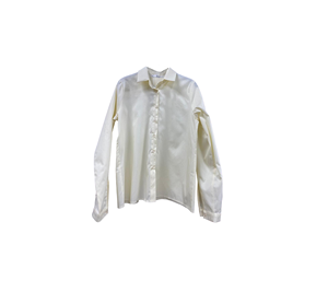 Camisas clásicas modestas de mujer de alta calidad 100% camisa blanca clásica diaria de viscosa para mujer del fabricante - Product Image 1