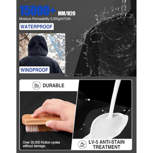 Veste matelassée moderne et tendance pour femmes, avec tissu tissé respirant, teinture unie, coupe-vent, construction isolante - Product Image 3