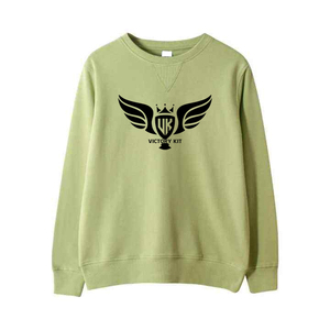 เสื้อสเวตเตอร์ขนแกะคอตตอนสำหรับผู้ชายเสื้อสเวตเตอร์คอ100% แฟชั่นสไตล์สตรีทแวร์เข้ารูปสีล้วนผ้าคอตตอนสำหรับฤดูหนาว - Product Image 3