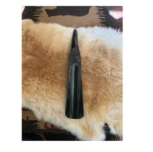 Litière de chaussures en corne de buffle naturelle fabriquée à la main accessoire classique pour hommes et femmes pièce modèle artisanat en cuir - Product Image 5