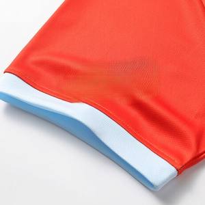 Uniforme de football pour hommes en matériau durable prix de gros uniforme de maillot de football anti-rides avec logo personnalisé entièrement personnalisé/couleurs - Product Image 4