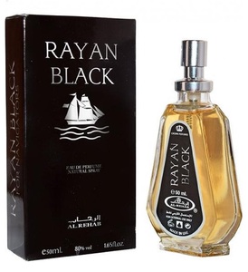 น้ำหอม Rayan Black 50 มล. โดย Al Rehab สำหรับผู้ชาย กลิ่นอู๊ดแบบอาหรับ - Product Image 5