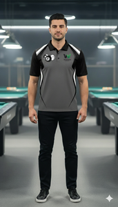 Camiseta de Billar Personalizada con Estampado 3D, Camisa de Billar de 8 Bolas para Hombre, Camisetas Polo de Alta Calidad para Jugar al Billar. - Product Image 3