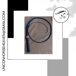Premium Halloween Bullwhip Hand <b>Braided</b> Nylon Stock Whip | Professional Equestrian Training Rodeo Performance Outdoor <b>Accessory</b> - Product Image 2