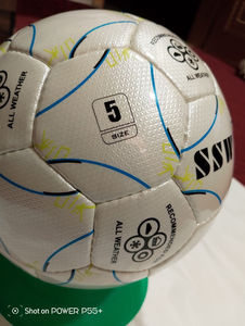 Customized Logo Size <b>Weight</b> High Quality Handmade Professional Soccer <b>Ball</b> OEM Service Crox Enterprises Wholesale Made Pakistan - Product Image 2