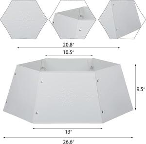 Simple Classical Christmas Tree Collar Christmas Decoration Base Cover for Christmas Tree Tree Skirt & Home Festival beautiful - Product Image 4