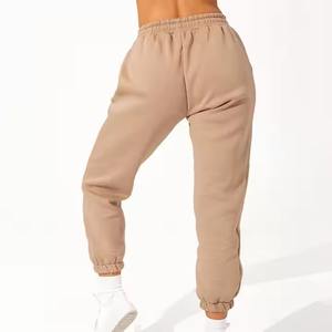 Winter Fleece Thick Hooded Set Exercise Gym 100% Cotton Keep Warm Sport Wear <b>Sweatshirts</b> Women's Hoodie Jogger Tracksuit - Product Image 3