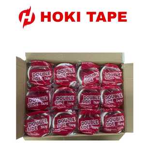 Hoki 48mm X 10yard 80mic Double bande de tissu polyvalent utiliser de plus grandes surfaces application facile forte adhérence propre papier kraft - Product Image 5