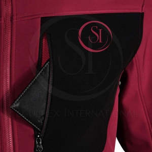 Chaqueta Softshell transpirable para hombre, ropa cálida, chaqueta Softshell personalizada, chaqueta de invierno Softshell - Product Image 4