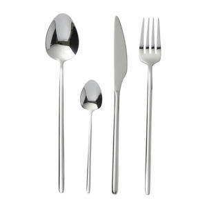 Cubiertos Vajilla de lujo de acero inoxidable de alta calidad para cocina Restaurante Juego DE BODA Recién llegado Acero con espejo - Product Image 3