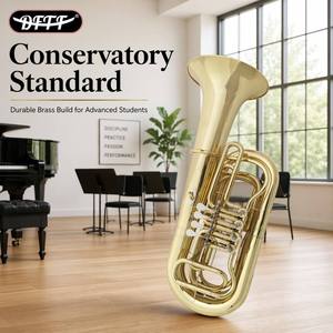 OEM&ODM Fabrik Großhandel Große Bb-<span class=keywords><strong>Tuba</strong></span> Gelbmessing-Instrument Hochwertige Professionelle Lackierung Inklusive Reinigung - Product Image 5