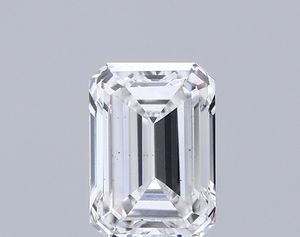 IGI Certified 1,52 CT Emerald Cut Superb VS2 Clarity E Couleur Lab Grown Diamante Suelto - Product Image 1
