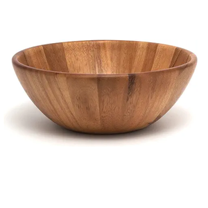 Best Choice Nice Design <b>Wood</b> <b>Fruit</b> <b>Bowl</b> Polished Natural Wooden Serving <b>Bowl</b> Top Selling at Wholesale Price Vietnam Kitchenware - Product Image 3