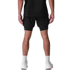 2025 Short de basket-ball de gymnastique en maille pour hommes personnalisé Polyester lourd Double couche 5 pouces OEM Short de planche de haute qualité en gros - Product Image 3