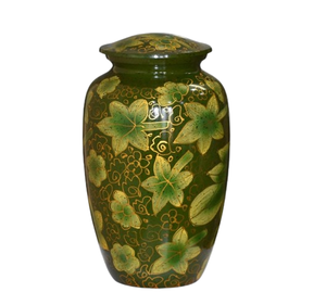 Urnas para cenizas adulto Funeral Marrón Grande de seres queridos Tamaño 10,5 "& 220 Cu. En - Product Image 1