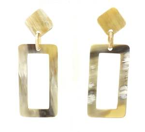 ต่างหูรูปควายธรรมชาติอันชาญฉลาดต่างหูรูปเขาควายโบราณสำหรับผู้หญิงเครื่องประดับที่ขายดีที่สุดต่างหูฮอร์นดีไซน์ทันสมัยสำหรับ - Product Image 3