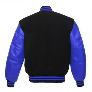 2025 nueva llegada alta calidad moda hombres béisbol lana cuerpo carta hombres Varsity chaquetas precio al por mayor Color personalizado - Product Image 2