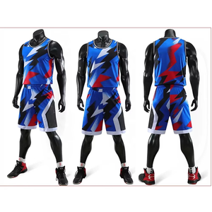 ชุดเสื้อบาสเก็ตบอลแบบใส่กลับด้านได้กำหนดได้เองเครื่องแบบพิมพ์ซับลิเมชันผ้าตาข่ายระบายอากาศได้อย่างรวดเร็วแห้งเร็วสำหรับวัยรุ่นและผู้ใหญ่ - Product Image 1