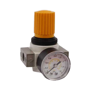 Regolatore di Pressione dell'Aria Compressa XQC YQR2000 in Alluminio, 1/8", 1/4", 3/8" BSP - Product Image 1